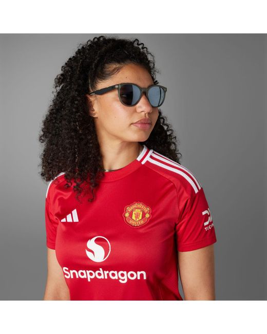 Adidas Red Manchester United 24/25 Home Jersey