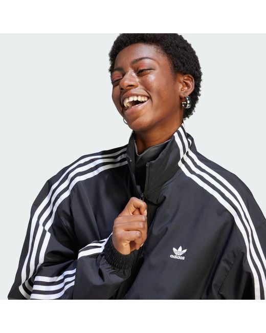 adidas Adilenium Season 3 Oversized Track Top - Black | Free