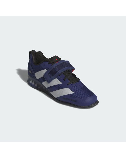 Adidas Blue Adipower Weightlifting 3 Shoes