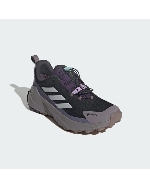 Adidas Blue Terrex Trailmaker 2 Gore-Tex Speed Lace Hiking Shoes