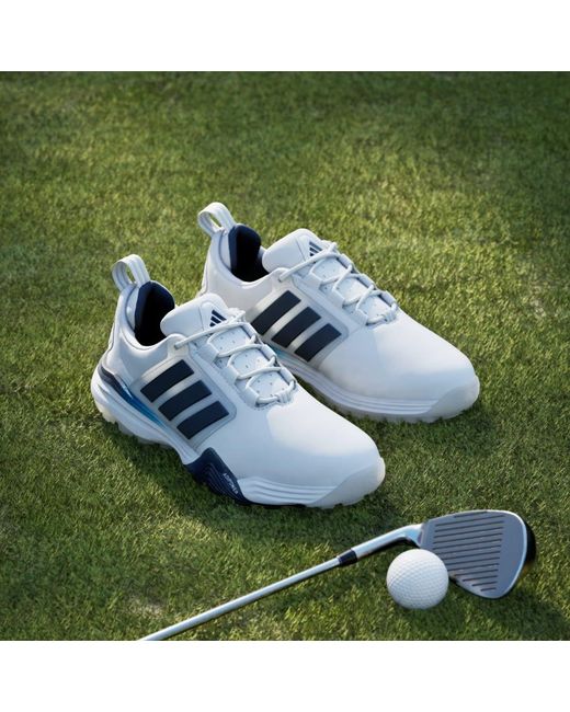 Adidas Blue Adipower 26 Spikeless Golf Shoes