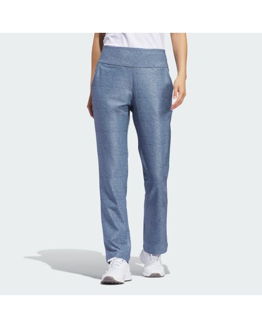 Pantaloni Ultimate365 Printed Flare di Adidas Originals in Blue