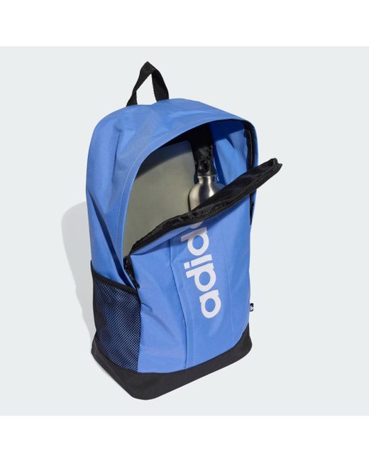Adidas Blue Linear Rucksack