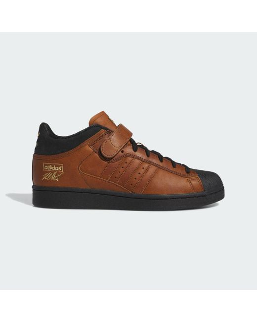 Adidas Brown Pro Shell Adv X Heitor Shoes