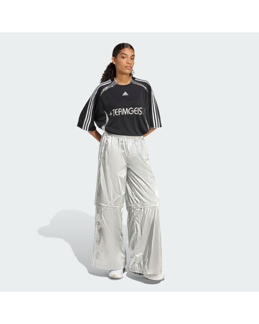 Pantaloni Da Allenamento Adilenium Season 4 Teamgeist Oversize Argento di Adidas in Gray