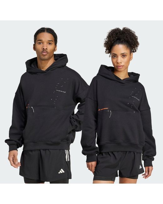 Adidas Black Adi365 H.Koumori Running Hoodie (Gender Neutral)