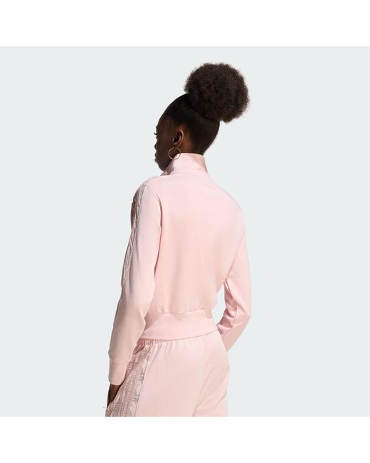 Adidas Pink Firebird Lace Tracktop