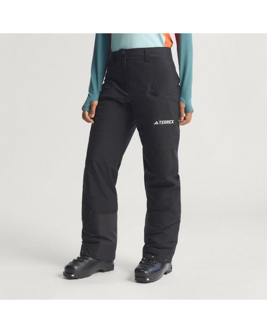 Adidas Blue Terrex Multi 2 Layer Climaproof Insulated Tracksuit Bottoms