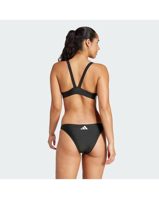 Adidas Multicolor 3-Stripes V-Back Bikini
