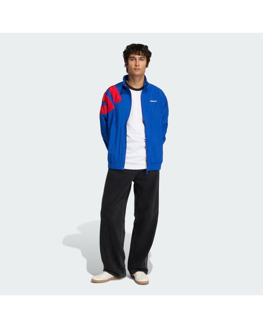 Adidas Blue Archive Blocked Track Top for men