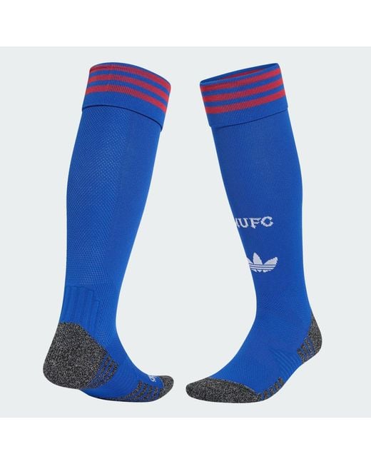 Adidas Blue Manchester United 26/27 Away Socks for men