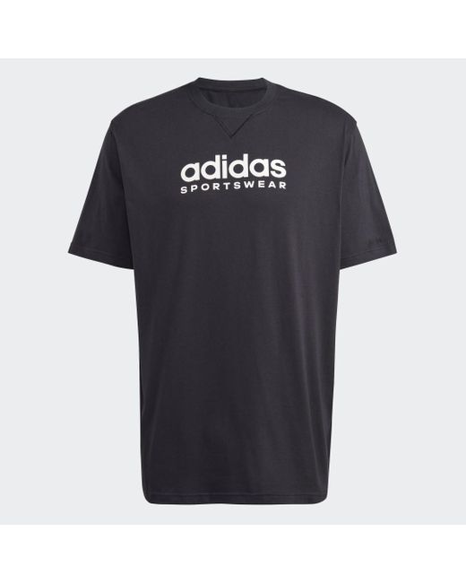 Adidas Black All Szn T-shirt for men