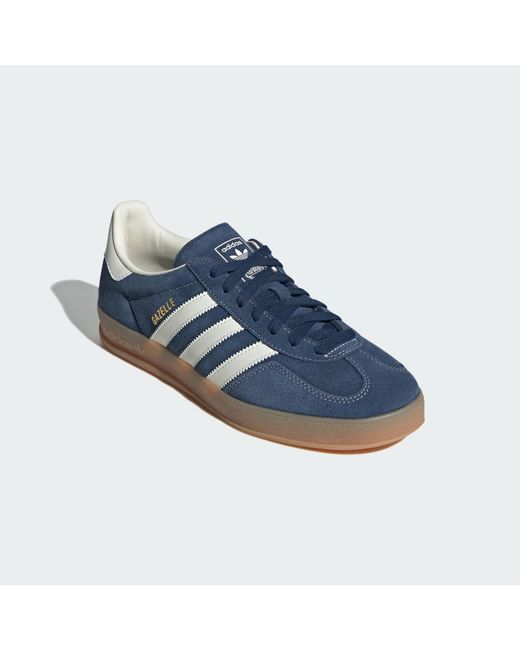 Adidas Blue Gazelle Indoor Shoes