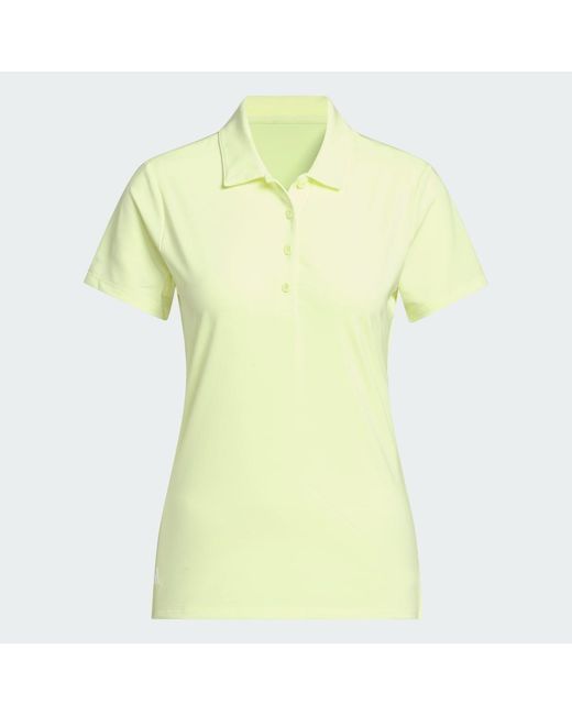 Adidas Green Ultimate365 Solid Short Sleeve Polo Shirt