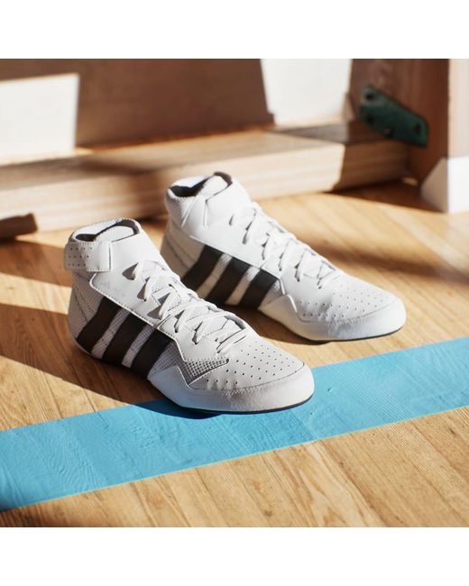 Adidas White Hvc Plus Shoes