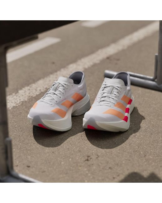 Adidas Pink Adizero Adios Pro 4 Shoes