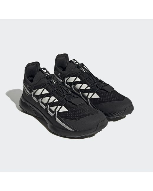 Adidas Originals Black Terrex Voyager 21 Heat.Rdy Shoes (Core/Chalk/ Two) Shoes for men