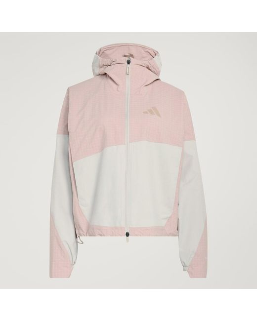 Adidas Brown Terrex Xploric 2 Layer Climaproof Jacket