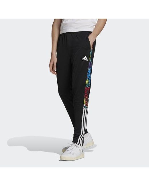 Adidas flower track pants hotsell