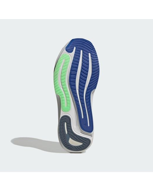Adidas Blue Supernova Solution 3 Running Shoes for men