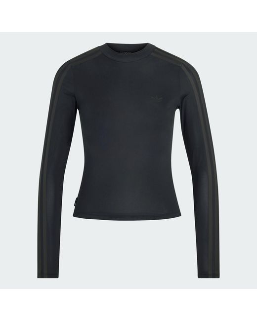 Adidas Blue Originals By Jennie Sheer Long Sleeve Tee