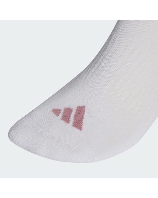 Adidas Multicolor 3 Stripes Knee Socks 2 Pair Pack