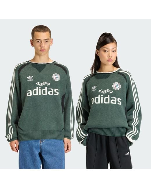 Sudadera Adicolor Blokecore Adidas de color Green