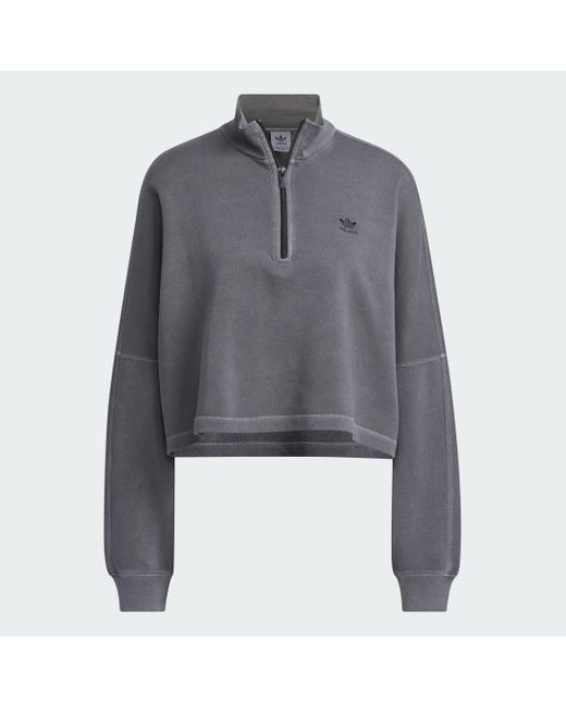 Adidas Gray Essentials+ Sweatshirt
