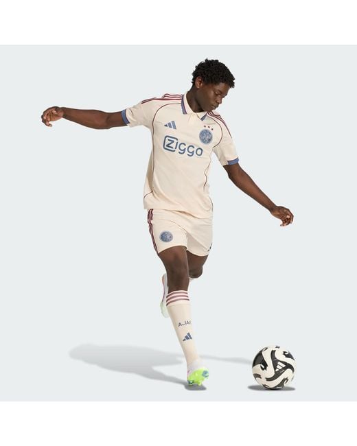 Adidas Natural Ajax Amsterdam 25/26 Third Jersey for men