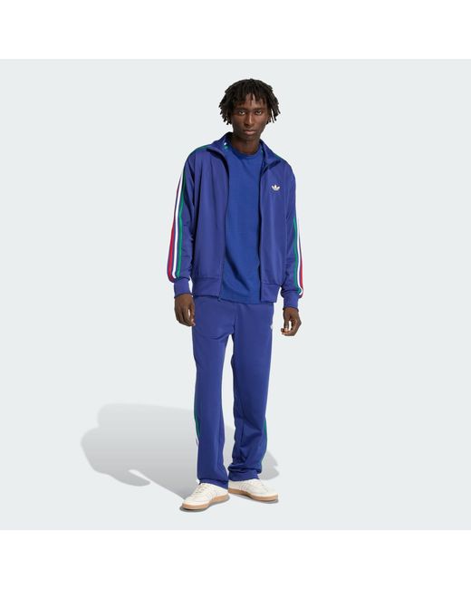 Adidas Blue Firebird Track Jacket for men