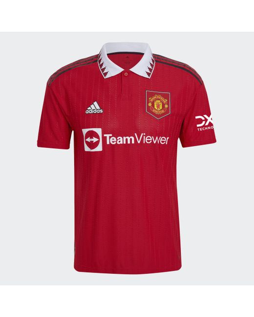 Adidas Red Manchester United 22/23 Home Jersey for men