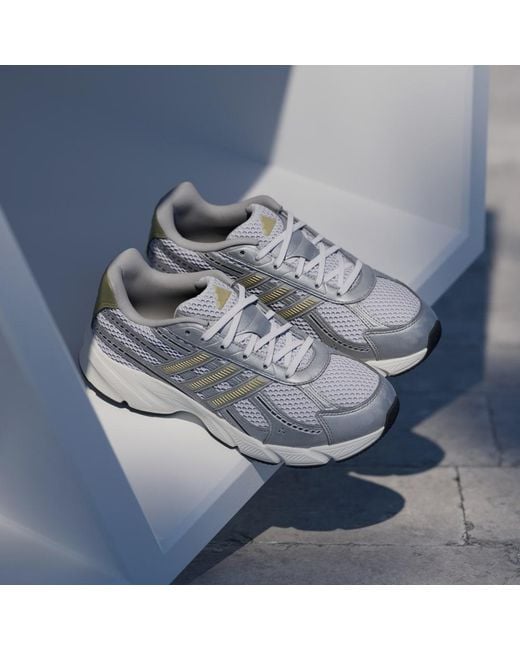 Adidas White Technochaos 2000 Shoes