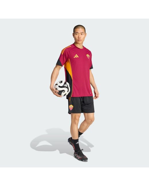 Adidas Red As Roma Tiro25 Competition Training Jersey for men