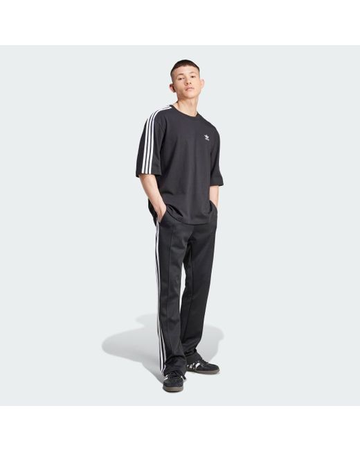 Adidas Black Adicolor Oversized T-Shirt for men