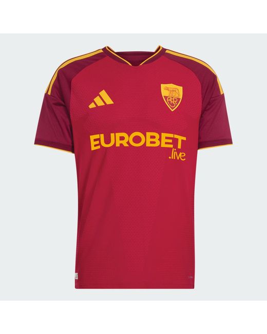 Adidas Red As Roma 26/27 Home Authentic Jersey for men