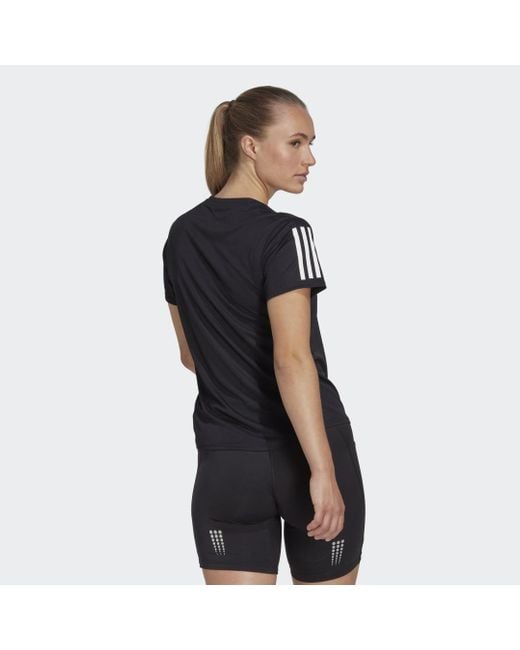 Adidas Black Own The Run T-shirt