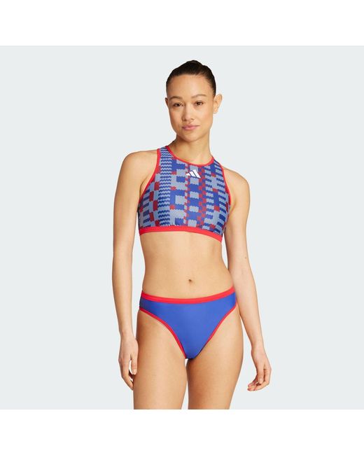 Adidas Originals Blue Tom Daley Bikini