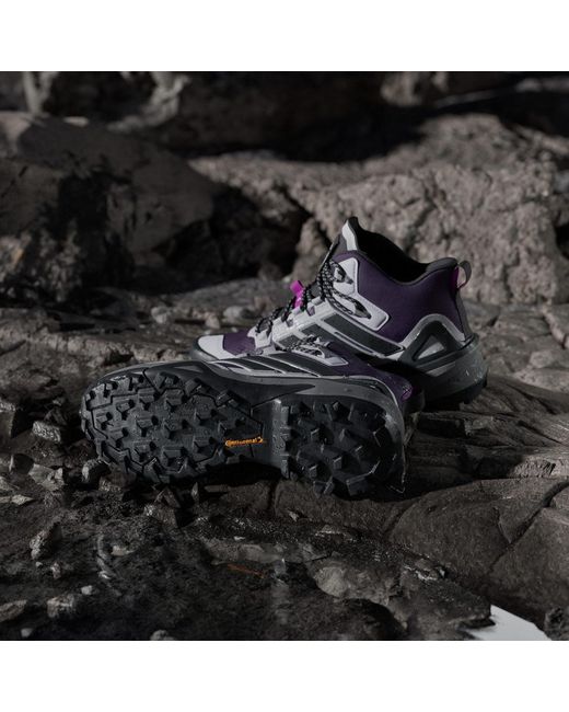 Adidas Blue Terrex Skychaser Mid Gore-Tex Hiking Shoes
