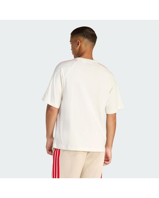 Adidas White Stadium T-Shirt for men
