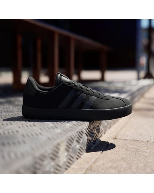 Adidas Black Vl Court 3.0 Shoes