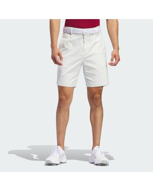 adidas Go To Five Pocket Golf Shorts in White for Men Lyst UK