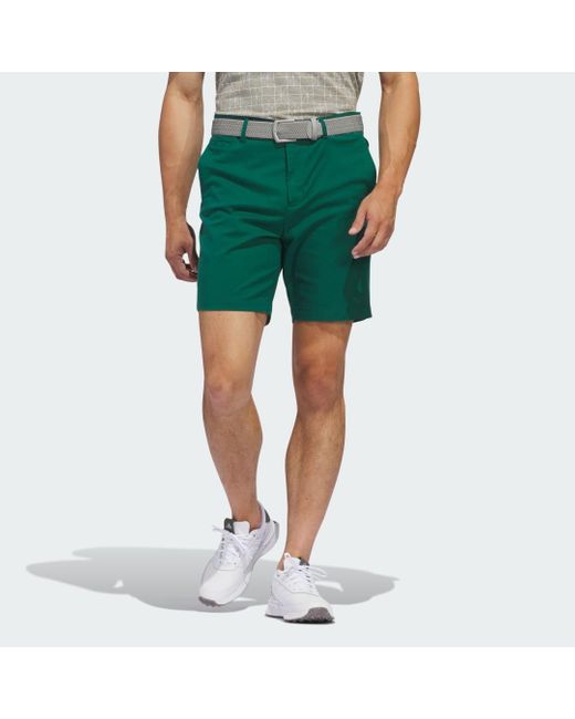 Adidas Green Go-to Five-pocket Golf Shorts for men