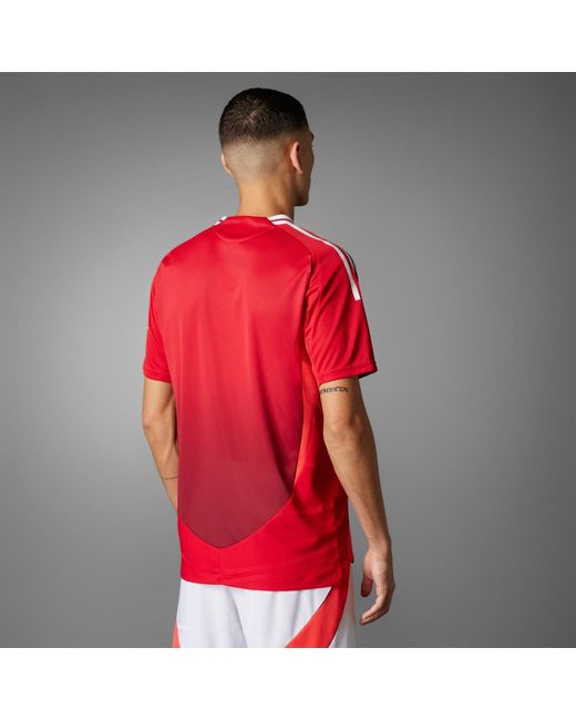 Adidas Red Manchester United 24/25 Home Authentic Jersey for men
