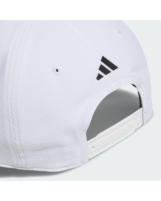 Adidas White Tour Snapback Cap for men
