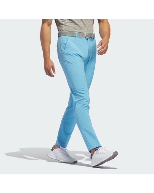 Pantaloni da golf Ultimate365 Tapered di Adidas in Blue da Uomo