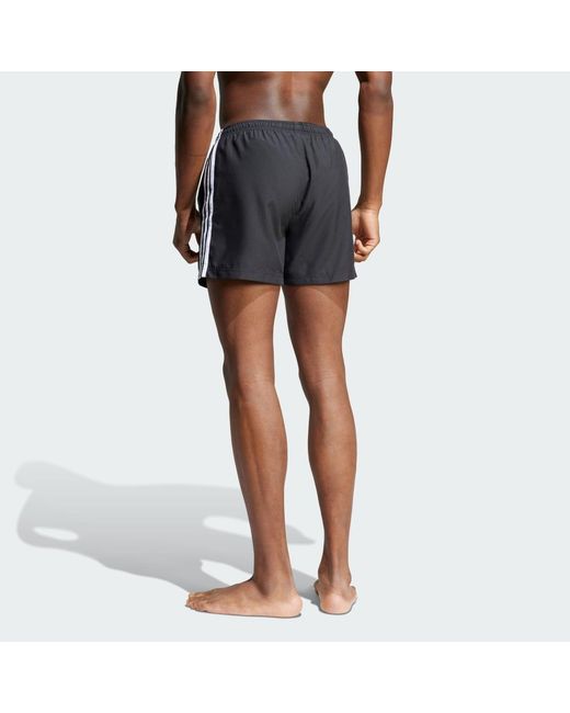 Shorts Da Nuoto Adicolor 3-Stripes Da 5 Pollici di Adidas in Blue da Uomo