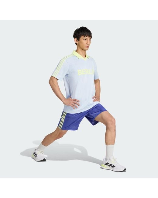 Adidas Blue Bmw Berlin-Marathon 2026 Jersey for men