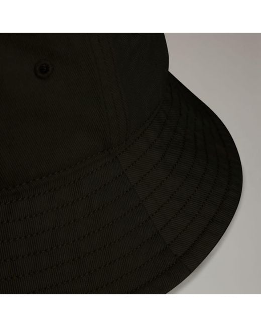 Adidas Black Y-3 Bucket Hat