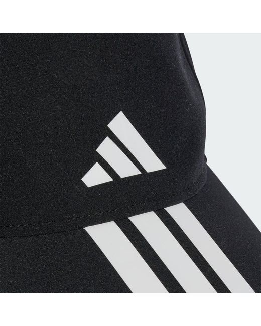 Adidas Blue Baseball Cap 3-Stripes Climaproof