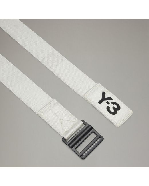 Y-3 Classic Logo Belt di Adidas in Gray